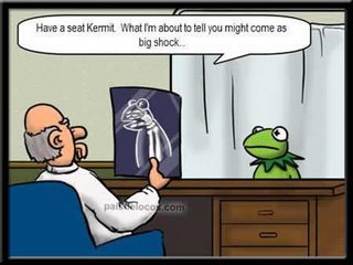 Kermit The Frog visits the doctor