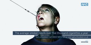 Youre hooked: A "boundary pushing" anti smoking ad