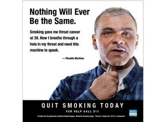 Anti smoking shock ads