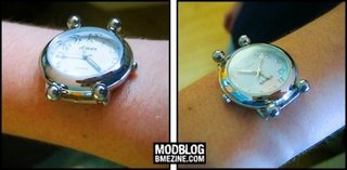 Wristwatch piercing