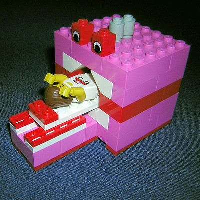 What Lego would look like in a CT scan