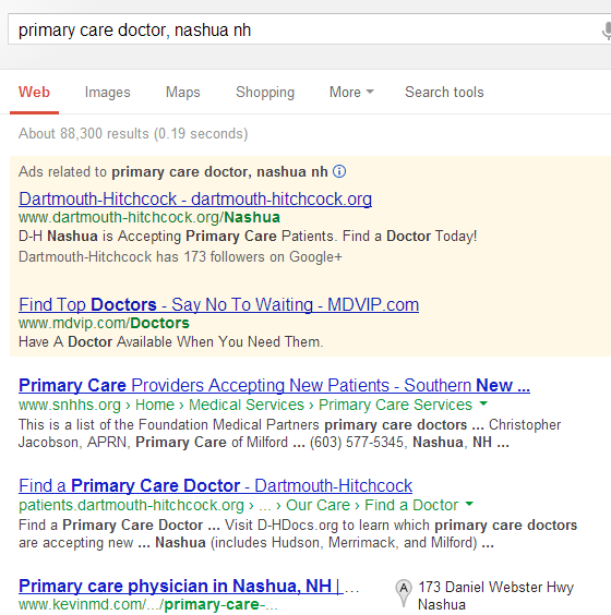 find a doctor online