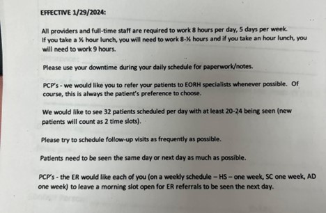 Doctors speak out against toxic work conditions