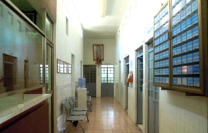 Sagrado Corazon de Jesus hospital hallway