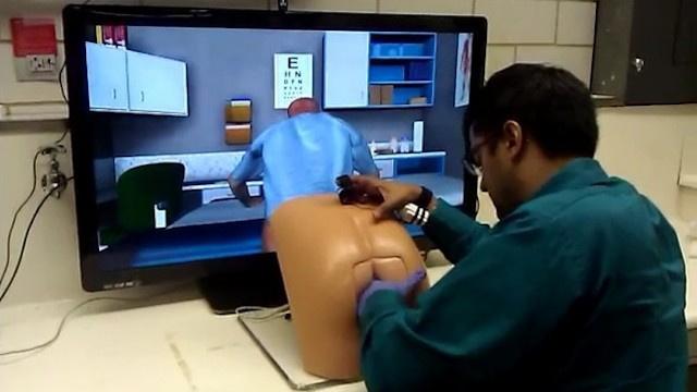 robotic prostate exam